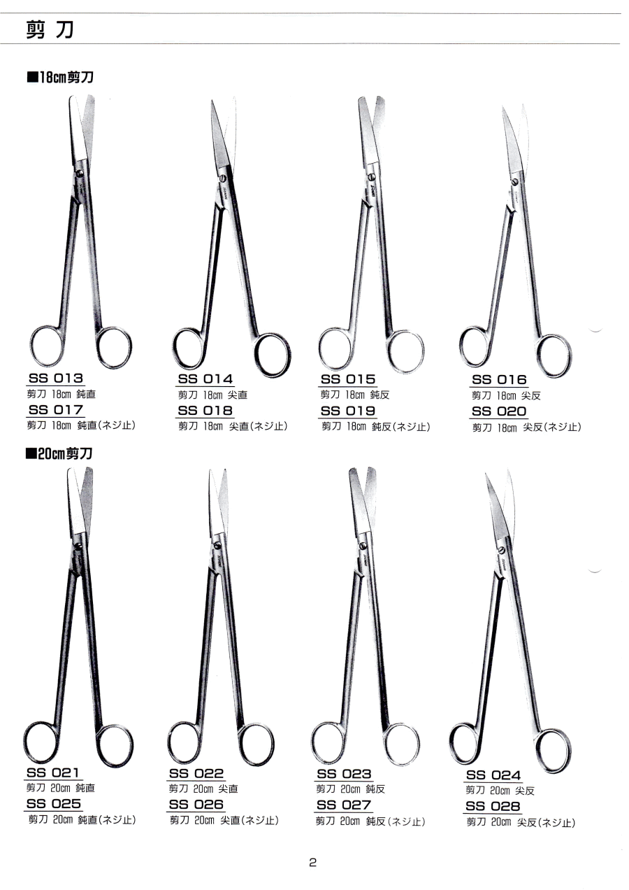 外科手術器械 | ゾンネ医科工業株式会社